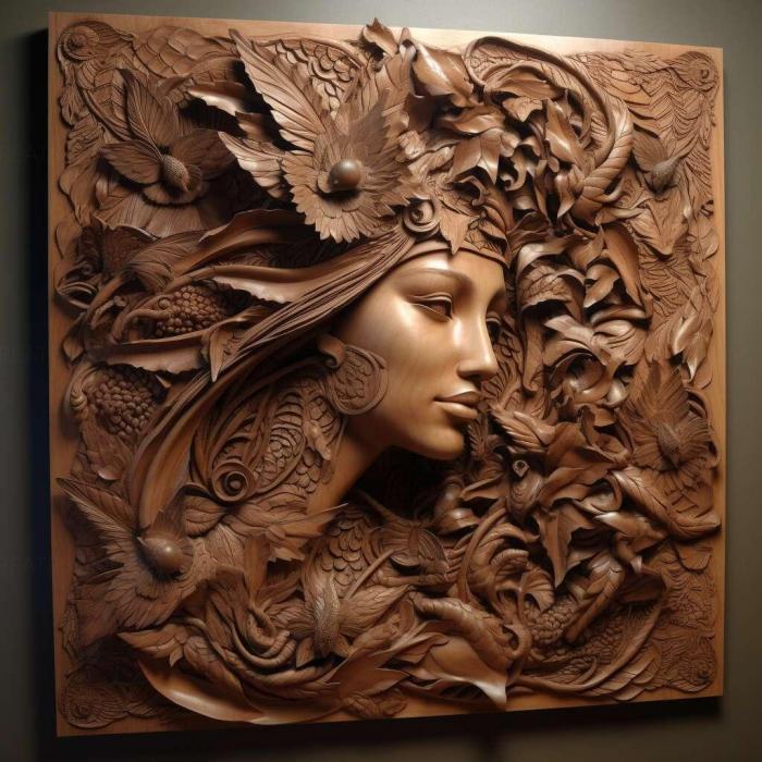 نموذج ثلاثي الأبعاد لآلة CNC 3D Art 